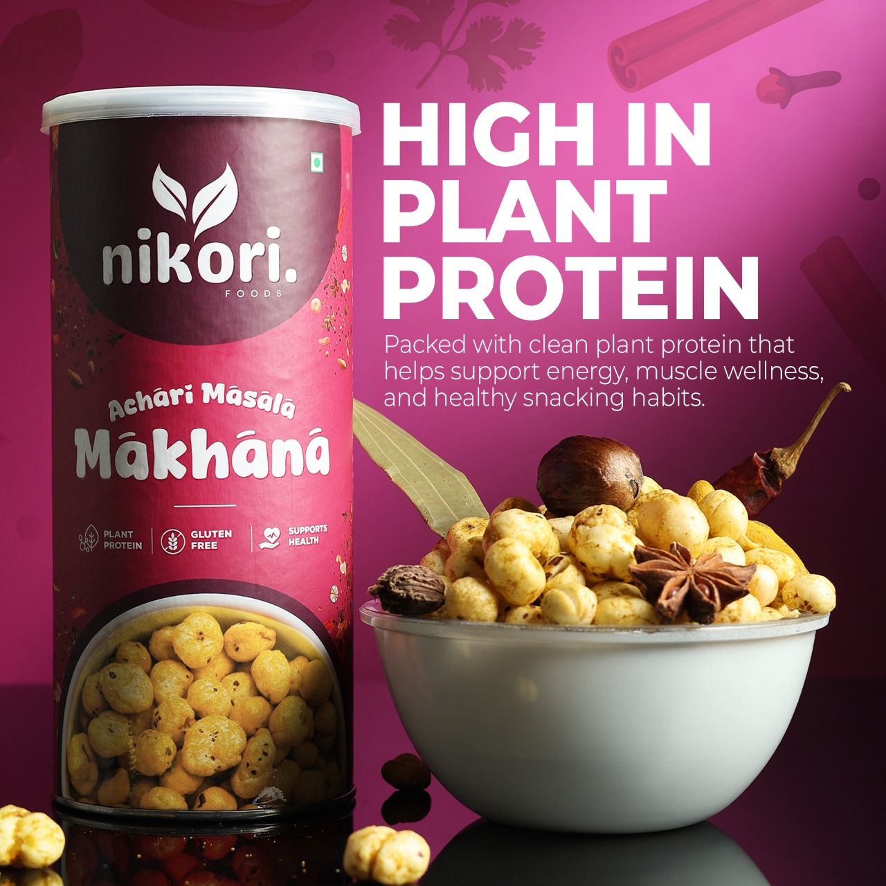 Achari Masala Makhana